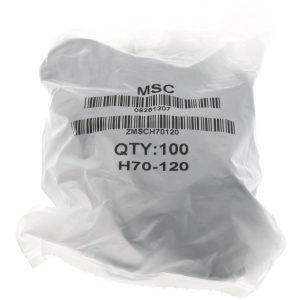 VALUE COLLECTION O-Ring: 1" ID x 1-3/16" OD, 3/32" Thick, Dash 120, Nitrile Butadiene Rubber ZMSCH70120
