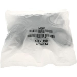 VALUE COLLECTION O-Ring: 1-1/4" ID x 1-7/16" OD, 3/32" Thick, Dash 124, Nitrile Butadiene Rubber ZMSCH70124