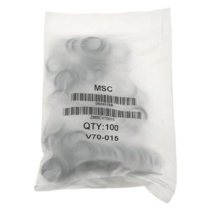 VALUE COLLECTION O-Ring: 9/16" ID x 11/16" OD, 1/16" Thick, Dash 015, Viton ZMSCV70015