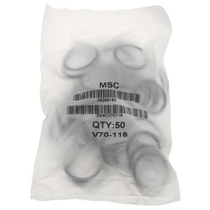 VALUE COLLECTION O-Ring: 7/8" ID x 1-1/16" OD, 3/32" Thick, Dash 118, Viton ZMSCV70118