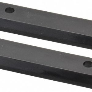 PANAVISE Vise Jaw: 2.50" Wide, 1/2" High, 0.2500" Thick, Flat 343