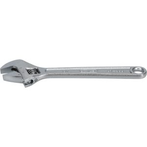 STANLEY Adjustable Wrench: 8" OAL, 1" Jaw Capacity 87-369