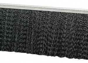 PRO-SOURCE 3/16" Back Strip Brush Width, Metal Black Nylon Strip Brush MB400272