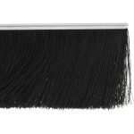 PRO-SOURCE 5/16" Back Strip Brush Width, Metal Black Nylon Strip Brush MB701636