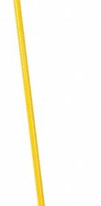RUBBERMAID 10.5" Angle Broom, Vinyl-Coated Metal Handle, Flagged Polypropylene Fill, Gray FG637500GRAY