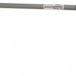 RUBBERMAID 51" Overhead Dusting Tool with Angled Launderable Head, Extension Handle, Gray FGT12000GY00