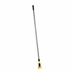 RUBBERMAID Gripper 60" Fiberglass Wet Mop Handle, , Compatible with 5" Headband Mop, Gray FGH24600GY00