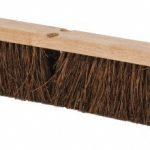 PRO-SOURCE Push Broom: 18" Wide, Palmyra Bristle RS18-PLM