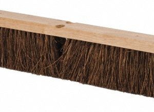 PRO-SOURCE Push Broom: 18" Wide, Palmyra Bristle RS18-PLM