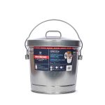 BEHRENS 6-Gallon Galvanized Steel Can with Locking Lid 6106