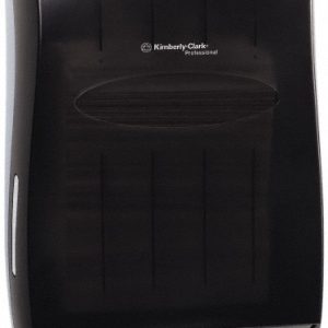KIMBERLY-CLARK PROFESSIONAL Universal Folded Towel Dispenser, Smoke (Black), 13.31" x 18.85" x 5.85" 09905
