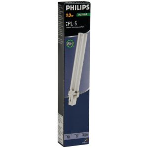 PHILIPS Commercial & Industrial Fluorescent Lamp: 13 W, PLS, 2-Pin 146811