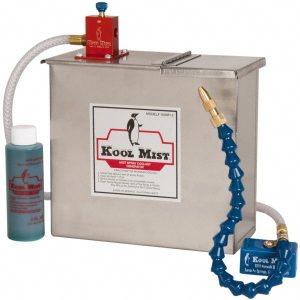 KOOL MIST Tank Mist Coolant System: 3.00 gal, Stainless Steel Tank, 1 Outlet 350NF18