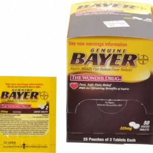 MEDIQUE Headache & Pain Relief Tablet: (2) 25 Envelopes 45650