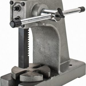 VALUE COLLECTION Arbor Press: 1-5/8" Ram, 6" Throat Depth, 2 Ton Pressure, 14" Stroke, 8-1/2" Max Work Height 805-1020