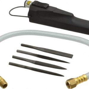 FLORIDA PNEUMATIC 4 CFM Air Consumption, 1/4 Inch Long Stroke Flat, Round and Triangular Air Files FP-705