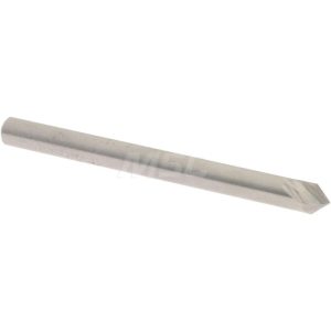 ACCUPRO Chamfer Mill: 1/8" Dia, 2 Flutes, Solid Carbide 2500264