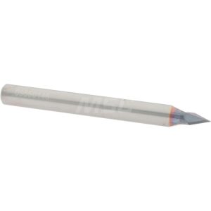 ACCUPRO Chamfer Mill: 1/4" Dia, 2 Flutes, Solid Carbide 2500079