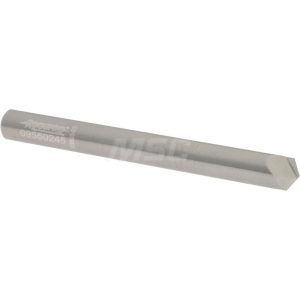 ACCUPRO Chamfer Mill: 1/4" Dia, 2 Flutes, Solid Carbide 2500026