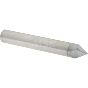 ACCUPRO Chamfer Mill: 3/8" Dia, 2 Flutes, Solid Carbide 2500135