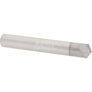 ACCUPRO Chamfer Mill: 3/8" Dia, 2 Flutes, Solid Carbide 2500078