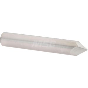 ACCUPRO Chamfer Mill: 1/2" Dia, 2 Flutes, Solid Carbide 2500099