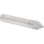 ACCUPRO Chamfer Mill: 1/2" Dia, 2 Flutes, Solid Carbide 2500166