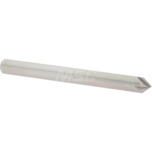 ACCUPRO Chamfer Mill: 1/4" Dia, 4 Flutes, Solid Carbide 2500106