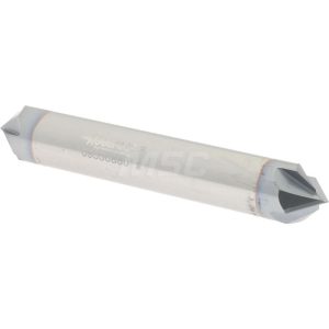 ACCUPRO Chamfer Mill: 3/8" Dia, 4 Flutes, Solid Carbide 2500036