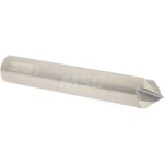 ACCUPRO Chamfer Mill: 1/2" Dia, 4 Flutes, Solid Carbide 2500018