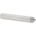 ACCUPRO Chamfer Mill: 1/2" Dia, 4 Flutes, Solid Carbide 2500028