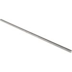 PRECISION BRAND Key Stock: 3/16" High, 3/16" Wide, 12" Long, Stainless Steel, Plain Finish 57502