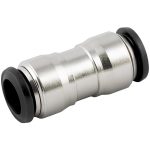 AIGNEP USA Push-to-Connect Tube x Tube Fitting: Union, 4.00 mm OD 50040N-4