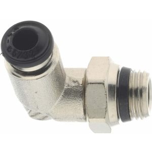 AIGNEP USA Push-to-Connect Tube x Universal Thread Fitting: Swivel Elbow, Universal, 4.00 mm OD 50110N-4-1/8