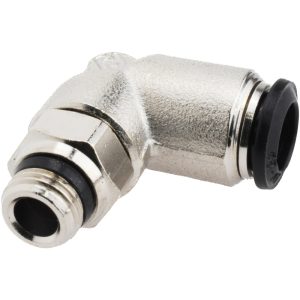 AIGNEP USA Push-to-Connect Tube x Universal Thread Fitting: Swivel Elbow, Universal, 8.00 mm OD 50110N-8-1/8