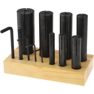 VALUE COLLECTION 8 Piece 1/8" Increment Expanding Lathe Arbor Set 262-0108