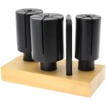 VALUE COLLECTION 3 Piece 1/4" Increment Expanding Lathe Arbor Set 262-0103