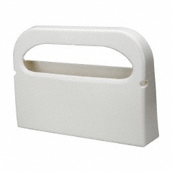 NUTREND DISPOSABLES 2 Qty 1 Pack 500 Capacity White Plastic Toilet Seat Cover Dispenser HG-1-2