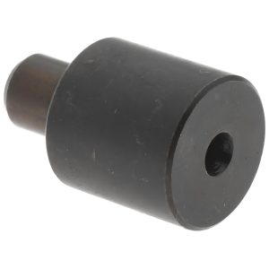 GIBRALTAR 19/32" OAL, 3/8" Head Height, 3/8" OD, 52100 Steel, Unground, Press Fit Rest Button 9663089