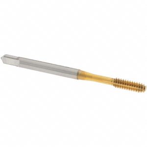 OSG Thread Forming Tap: #6-32 UNC, Modified Bottoming Chamfer, Cobalt, TiN Finish 1400110505