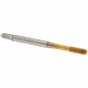 OSG Thread Forming Tap: #8-36 UNF, Modified Bottoming Chamfer, Cobalt, TiN Finish 1400116205