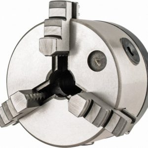 VALUE COLLECTION Manual Lathe Chuck: 4", 3 Jaws, Self-Centering 230-6004