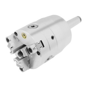 BISON Self-Centering Manual Lathe Chuck: 3-Jaw, 6" Dia 7-861-0600