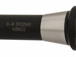 ETM Collet Chuck: 2.00 to 20.00 mm Capacity, ER32 Collet, Taper Shank 4500501