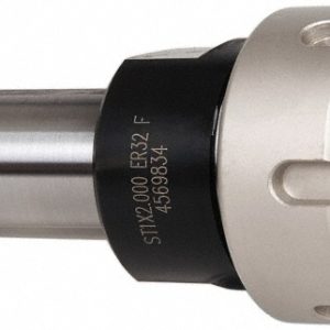 ETM Collet Chuck: 0.08 to 0.789" Capacity, ER Collet, 1" Shank Dia, Straight Shank 4509089