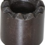 FAIRLANE 1/2" Diam, 1/2" High, No. 8 C Bore SHCS, Counterbored, Fine Tooth Grade Diamond Serration Tooth Pattern, High Speed Steel, Round Positioning Gripper HS-53-C