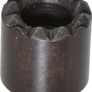 FAIRLANE 1/2" Diam, 1/2" High, No. 8 C Bore SHCS, Counterbored, Fine Tooth Grade Diamond Serration Tooth Pattern, High Speed Steel, Round Positioning Gripper HS-53-C