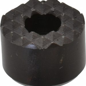 FAIRLANE 3/4" Diam, 1/2" High, No. 10 C Bore SHCS, Counterbored, Fine Tooth Grade Diamond Serration Tooth Pattern, High Speed Steel, Round Positioning Gripper HS-755-C