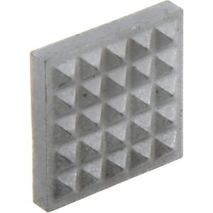 FAIRLANE Extra Fine Tooth Grade, Diamond Tooth Pattern, Solid Carbide, Square Positioning Gripper Pad CS-4-EF