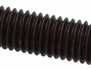 FAIRLANE 1/2-13, 2" Thread Length, 9/32" Ball Diam, Serrated Ball Pad Surface, Alloy Steel, Black Oxide, Threaded, Swivel Action Gripper Assemblies TBU-0510X2-S